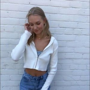 Brandy Melville white jacket